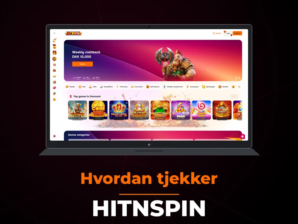 Hitnspin - Hvordan tjekker
