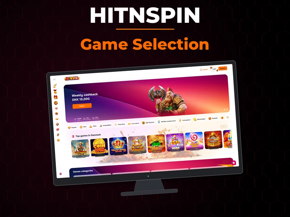 Hitnspin - Game Selection